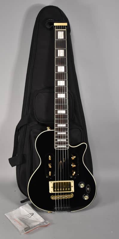 Traveller Guitar EG-1 Custom Black w/Gig Bag image 1
