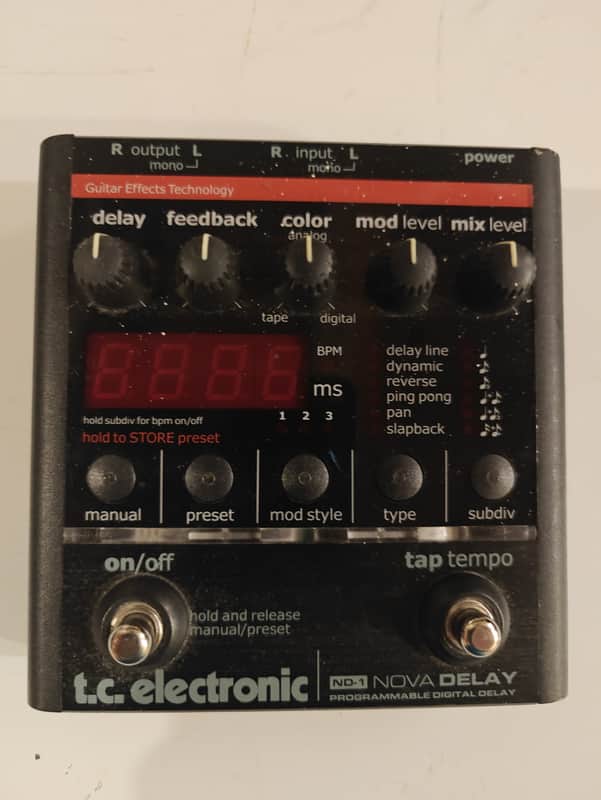TC Electronic ND-1 Nova Delay