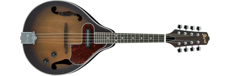 Ibanez M510E-OVS A Style Mandolin w/Pickup Open Pore Vintage Sunburst Finish image 1