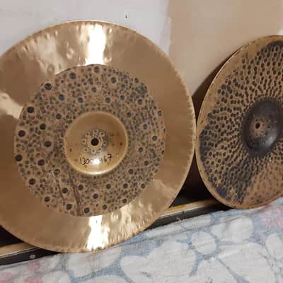 Paiste 14" Signature Dark Energy Mark I Hi-Hat Cymbals (Pair) 2004 - Present - Traditional image 14
