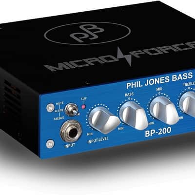 Phil Jones Bass BP-200 Bass Guitar Amplifier Head (200 Watts) image 8