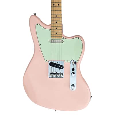 2021 FENDER SQUIER PARANORMAL OFFSET TELECASTER - SHELL PINK image 2