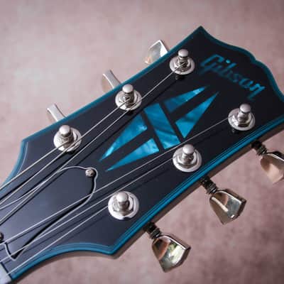 GIBSON USA Custom Shop Special Order Les Paul Axcess Custom Widow "Peacock Blue" (2026) image 12