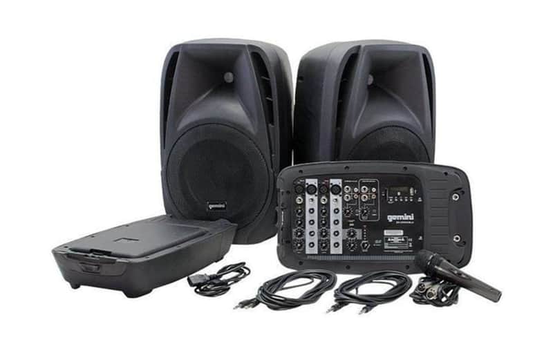 Gemini Sound ES-210MXBLU Portable Pa System image 1