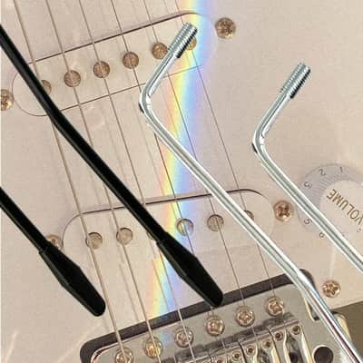 5 Pieces Guitar Whammy Bar,6 mm Thread Tremolo Arm,Tremolo Arm for Electric Guitar Creates Subtle Vibrato,Tremolo Arm with Tip for Stratocaster Electric Guitar Tremolo System(3 Colors) image 3