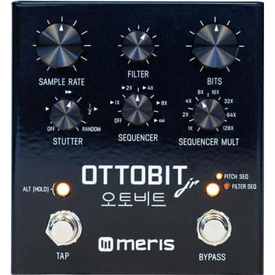 Meris Ottobit Jr. Bitcrushing, Sequencing, Sample Rate Decimation, Stutter and Filter Pedal image 1