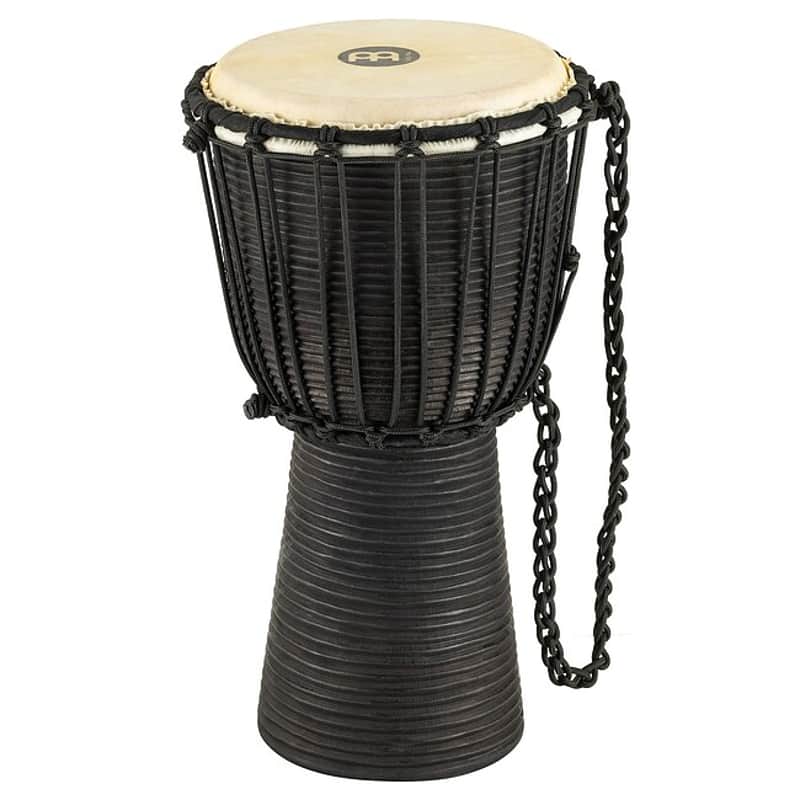 MEINL HDJ3-S Headliner Rope Tuned Black River Djembe 8 Zoll schwarz image 1
