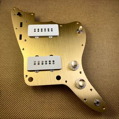 Alternate Dimension Fat Jazzmaster Anodized Pickguard with Offset Fuzz Circuit image 3