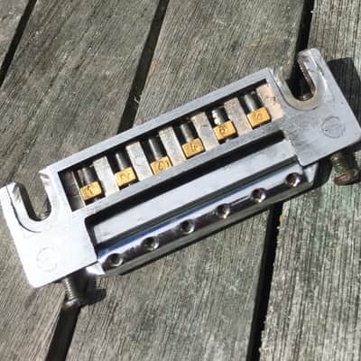 Schaller badass style wraparound bridge tailpiece image 1