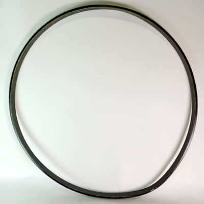 Slingerland 30"COW Chrome-Wood Concert Bass Drum Hoop Rim Marching Parade 60s US image 3