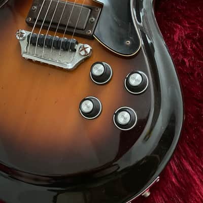 c.1972-1974 Yamaha SG-40 “Daruma” MIJ Vintage Guitars Les Paul Style “Sunburst” image 6