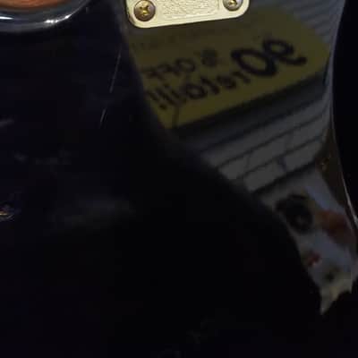 B.C. Rich INNOVATOR-4 string bass 1990'S Blue image 5