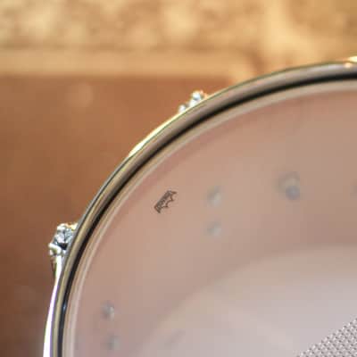 DW 6.5x14 Collector's Maple 333 Almond Burst over Nyatoh Snare Drum - SO#1444620 image 6