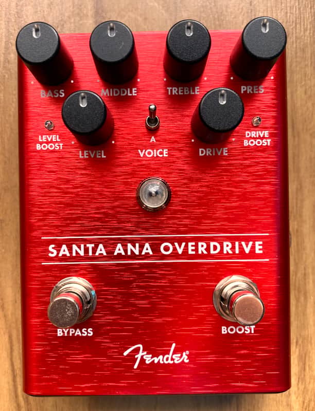 Fender Santa Ana Overdrive Pedal – FET Tube-Like Overdrive Excellent Condition! image 1