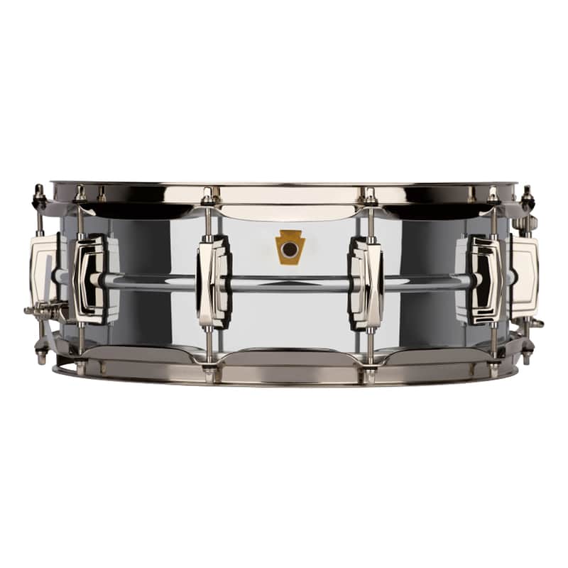 Ludwig LB400BN Super Ludwig Reissue 5x14" Chrome Over Brass Snare Drum image 1