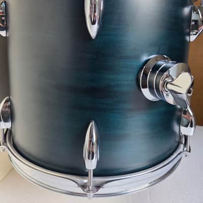13"Ludwig  Accent custom tom, Blue satin stain image 9