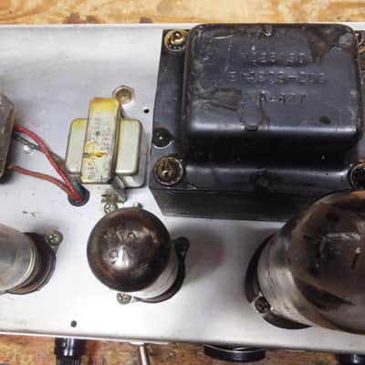 Fender Deluxe Reverb 1982 blackface factory hand wired  22-Watt 1x12" image 19