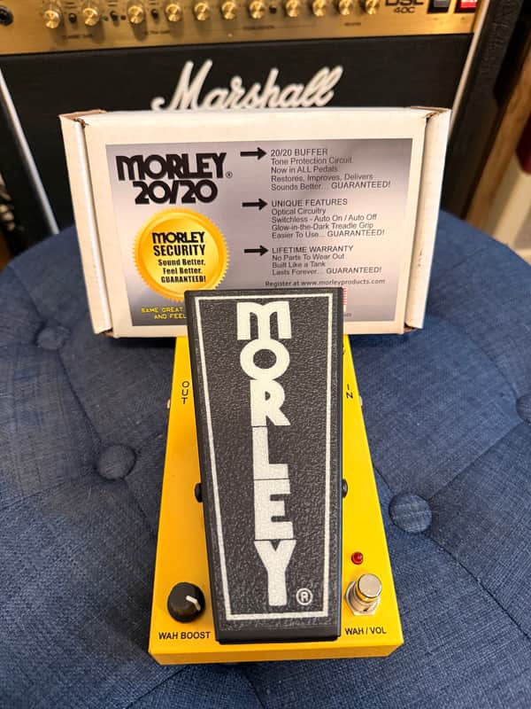 Morley 20/20 Power Wah Volume 2020 - Present - Yellow image 1