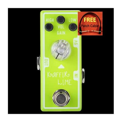 Tone City Kaffir Lime⚡Tube Screamer⚡Style Overdrive With Extended Features image 4