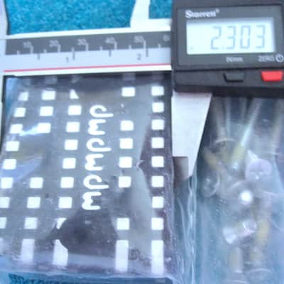 DW Pedal Adjustable Heel Plates - NOS image 5