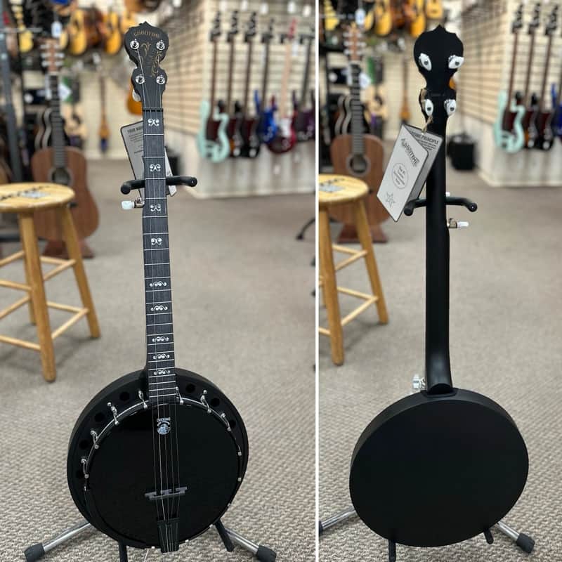 Deering Goodtime Blackgrass 5-String Resonator Banjo image 1