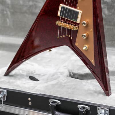 ESP LTD KH-V Red Sparkle Kirk Hammett Signature image 9