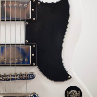 2019 Epiphone SG Pro - in White image 12