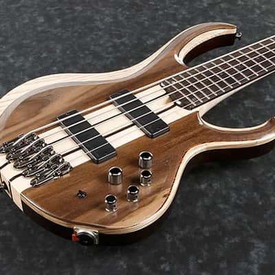 Ibanez BTB745NTL BTB Series 5 String Electric Bass w/Bartolini Pickups, Natural Low Gloss image 6