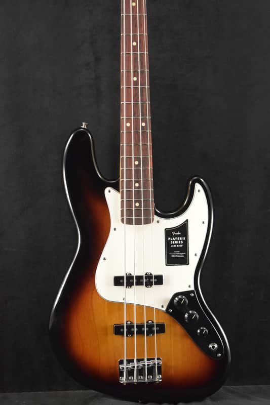 Fender Player II Jazz Bass 3-Color Sunburst Rosewood Fingerboard image 1