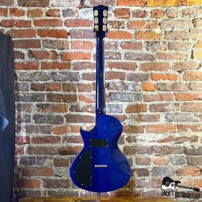 Gibson USA Blueshawk Electric Guitar w/ HSC *HEADSTOCK REPAIR* (1999 - Chicago Blue) image 5