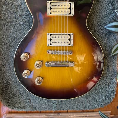 1980 Aria Pro II Les Paul Standard Left Handed Electric Guitar image 2