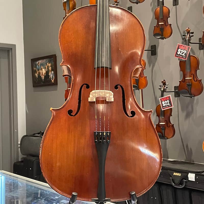 Segue Concertino 3/4 size Solid Wood Student Cello Outfit image 1