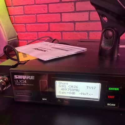Shure ULXD4 Wireless microphone system G50 image 8