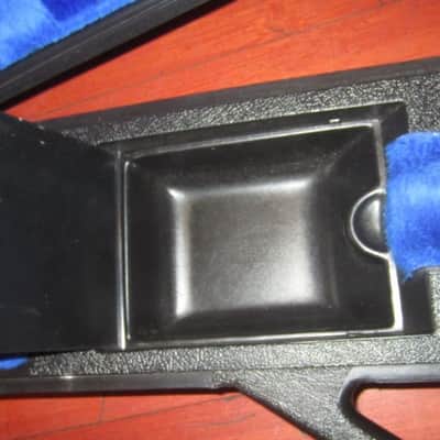 ~1983 Gibson Protector Case Black w/ Blue Interior image 6
