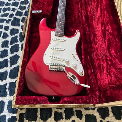 Fender Stratocaster 62 American vintage 1991 - Candy apple image 1