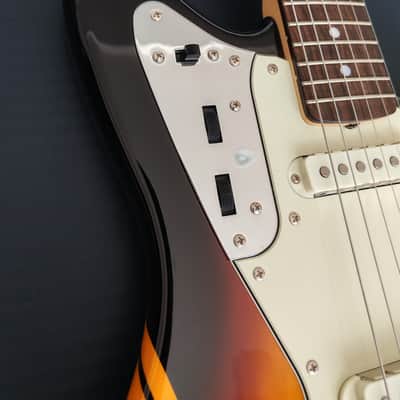 *NEW* 2025 Fender Japan Traditional Collection 60s Jaguar - Serial Number #666 ! Competition 3-Color Sunburst / Aged Natural MIJ image 9