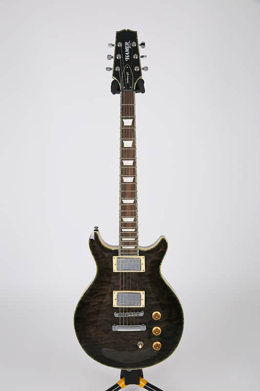 akhiro4677 HAMER ギター XTシリーズ ダブルカッタウェイ Hamer XT Series Quilted Maple Top Electric Guitar Double Cut Away