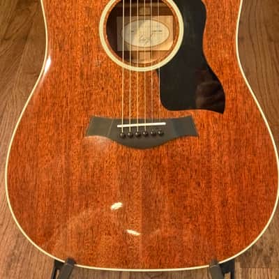 2015 TAYLOR 520e (510/510e) All Mahogany Dreadnaught ~ Full Scale w/HSC!! ~ Excellent Condition!! image 1
