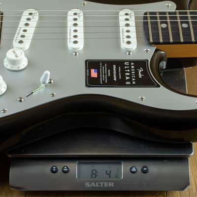 Fender American Ultra II Strat Ebony Fingerboard Texas Tea US240024152 image 5