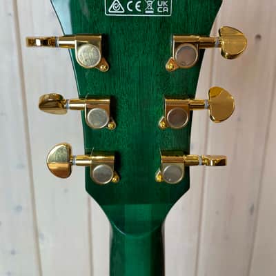 Ibanez AS93FM-TMG 2025 - Transparent Moss Green image 8