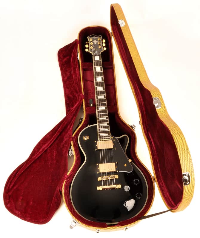 Douglas EGC-400 LP Premium Tweed Guitar Case with Burgundy Lining for Gibson & Epiphone Les Paul image 1