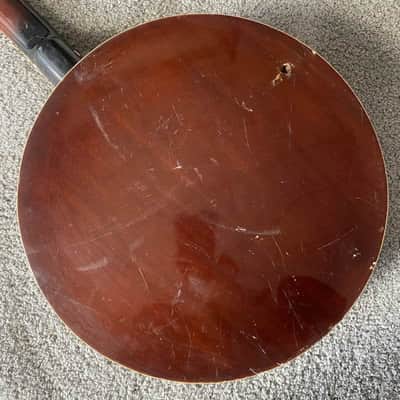 J&D 5 String Banjo, Glossy Mahogany Soundbox, Mahogany Neck, Rosewood Fingerboard image 7