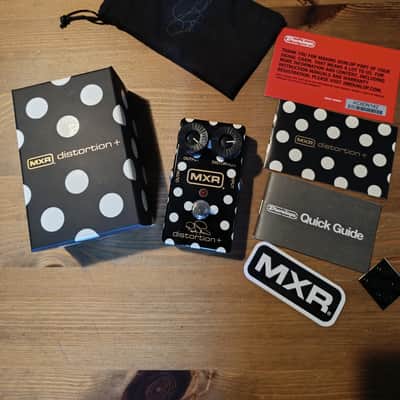 MXR RR104 Randy Rhoads Signature Special Edition Distortion + 2024 - Present - Black / White Polka Dots image 2