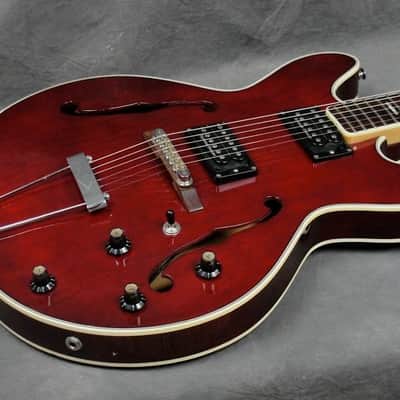1970's Ventura Hollow Body 335 Guitar, MIJ, Japan, USA Seymour Duncan Pickups image 9