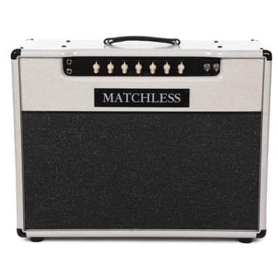 Matchless Chieftain Reverb 40W 2x12" Combo Sparkle Cream w/ Silver Grill image 1