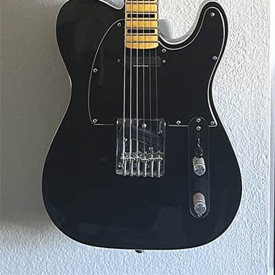Classic USA made Roasted Alder body in black with Binding on both sides. Made to fit a Tele neck. image 9