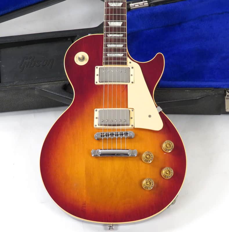 1987 Gibson Les Paul Standard Slash "Jessica" Specs - Cherry Sunburst Finish - Shaw Pickups & Original Case image 1