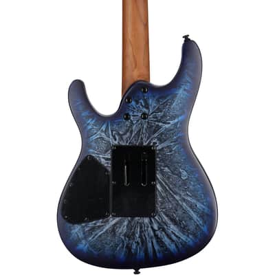 Ibanez S770 Electric Guitar (with Gig Bag), Cosmic Blue Frozen Matte image 8