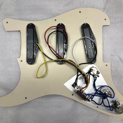 Stratocaster Style Loaded Pickguard - 2026 - Aged White image 4