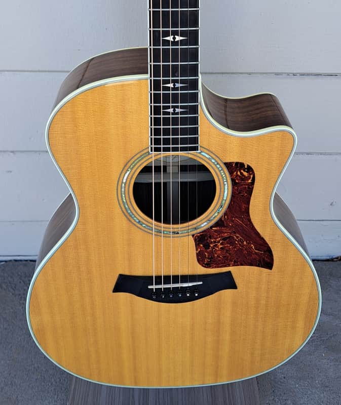 TAYLOR 814CE ACOUSTIC / ELECTRIC GUITAR W CASE (USED) - 2002 image 1